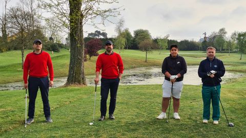 Juan Sousa y José Galdo ganaron el torneo de golf por parejas