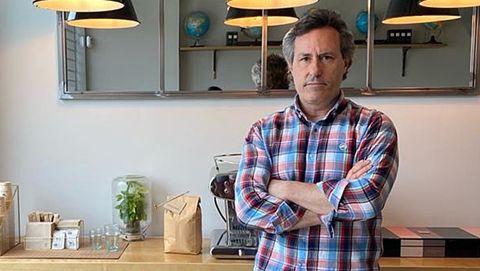 Gustavo Cascón, uno de los socios de Verdadero Café
