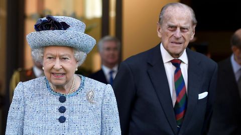 La reina Isabel II de Inglaterra y su esposo, Felipe de Edimburgo