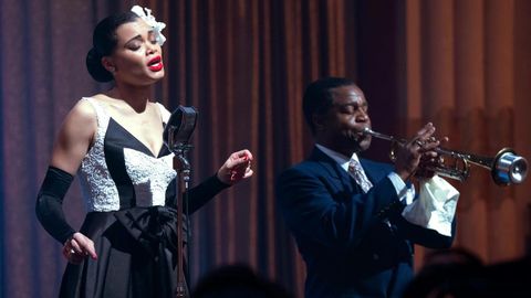 Fotograma del filme «Los Estados Unidos contra Billie Holiday»