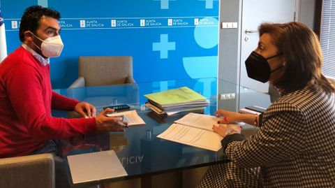 Anta y Vázquez, reunidos en Santiago