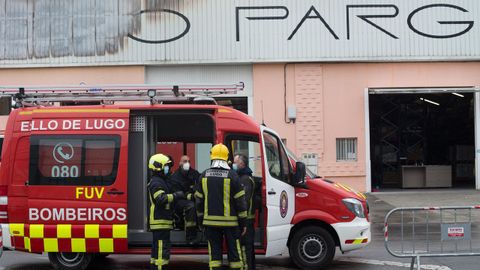 Los Bomberos siguen controlando la zona afectada