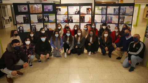 Exposición del Club de Ciencia del IES Frei Martín Sarmiento de Pontevedra