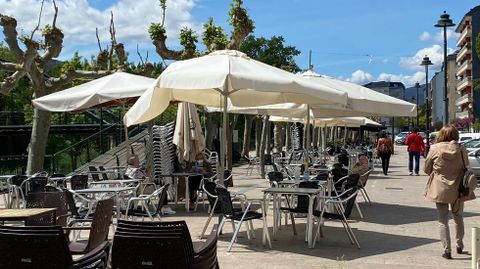 A partir del viernes la hostelería de O Barco solo podrá servir en terraza