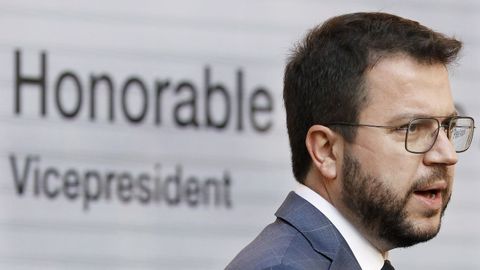 Pere Aragonès, candidato de ERC a la Presidencia de la Generalitat
