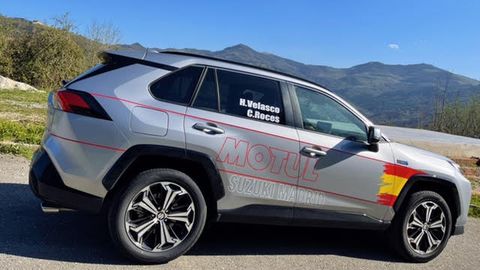 El nuevo modelo de Suzuki con el que competirn los dos asturianos en el Campeonato de Espaa de Energas Alternativas