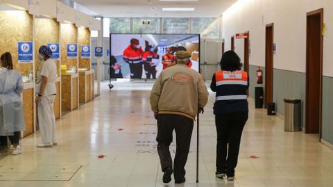 Continúa la vacunación masiva en Expourense