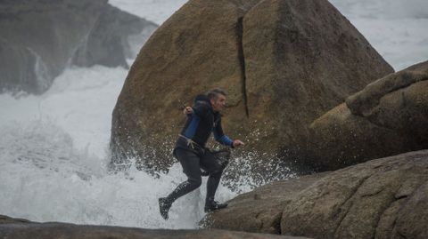 La puesta en valor del percebe de A Barca, en Muxía, es uno de los proyectos