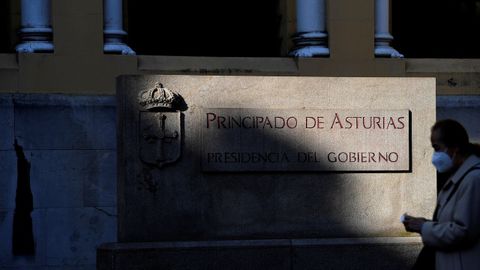 El edificio de Presidencia del Principado de Asturias