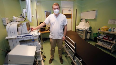 Juan Turnes es coordinador de hospitalización covid, además de jefe de servicio de digestivo del Chop