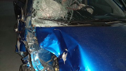 El coche podría ser declarado siniestro total, por los daños sufridos