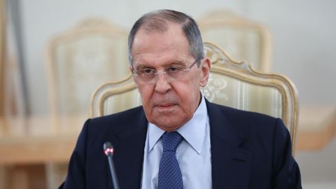 El ministro de Exteriores ruso, Sergeuéi Lavrov.