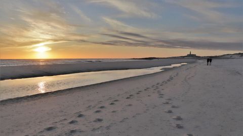 Playa de Lariño, en Carnota
