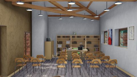 Parque Central de Galicia: aula de actividades
