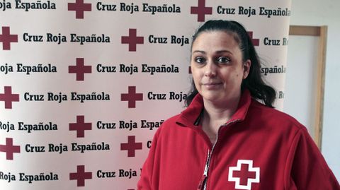 Guadalupe Rodríguez trabaja como educadora social en la Cruz Roja de Monforte