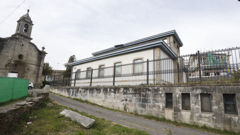 La cloaca se sitúa bajo la sala expositiva de Porta Miñá