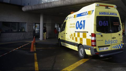 Los sanitarios del 061 que acudieron para auxiliar a la mujer que se atragantó en Conxo no pudieron evitar su muerte