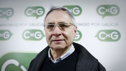 Celso Sánchez, portavoz de Compromiso por Maceda
