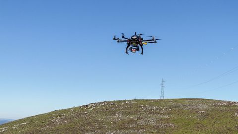 El uso de drones facilita información detallada a los investigadores