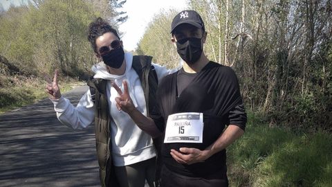 Correr y andar eran las opciones de los participantes en la prueba