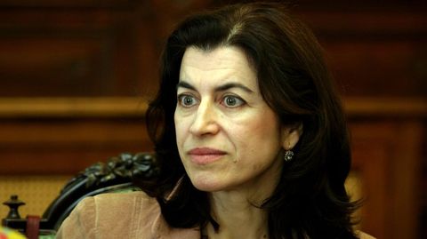 La actriz María Barcala
