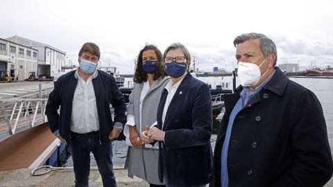 José Pérez, Susana Lenguas, Rosa Quintana y Manuel Ruiz