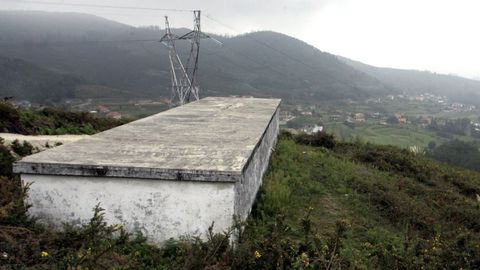 Un depósito de agua para una traída vecinal