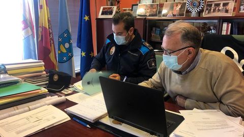 La reunión de la junta de seguridad de O Barco fue telemática
