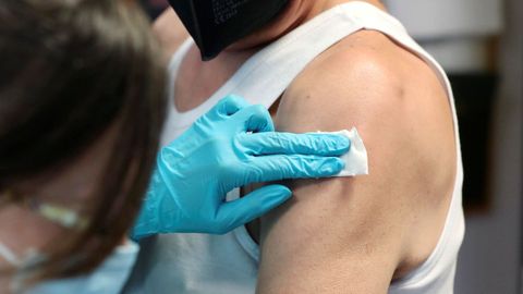 Asturias ha iniciado la vacunación con Janssen, en Gijón