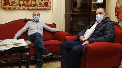 Jácome, reunido con el representante de Comisiones Obreras