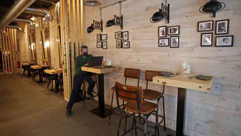 Apostaron por una decoración tranquila «para que los clientes salgan satisfechos»