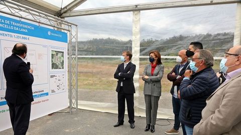 Presentación de la nueva planta de transferencia de basura de A Lama
