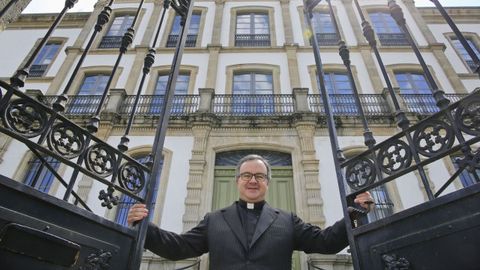 Luis Varela, vicerrector y coordinador del área de Juventud del Seminario de Lugo