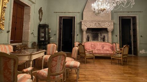 Interior del pazo de Meirás