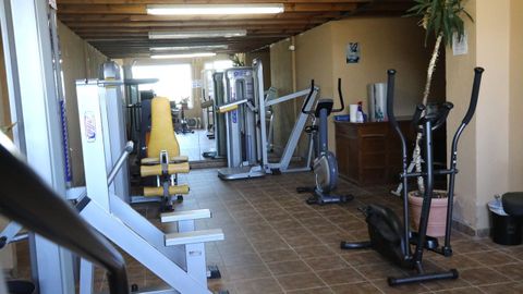 El cámping cuenta con gimnasio