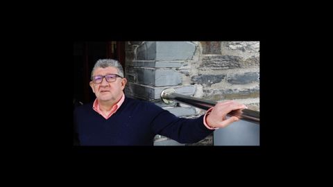Suso Louzao, gerente del Restaurante Louzao en Area (Viveiro), el año pasado