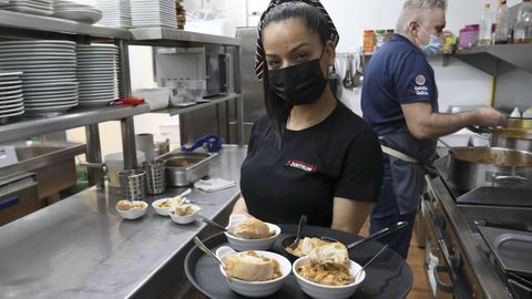 La Festa do Champiñón se celebró en Ordes a finales de abril sin degustaciones multitudinarias