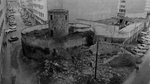 Antiguo muíño de vento na rúa Gramela, na Coruña