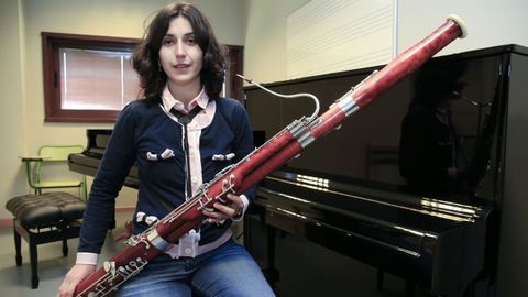 Patricia Castro é vicedirectora do Conservatorio e profesora de fagot