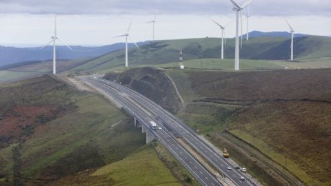 Autovía del Cantábrico en Galicia
