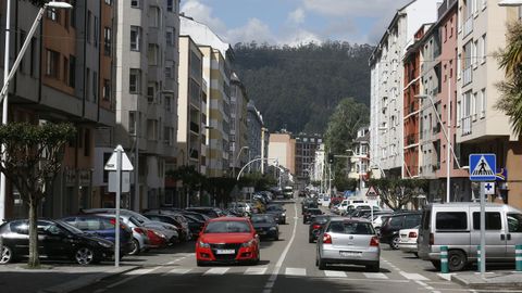 Vista de Cantarrana y Covas en Viveiro