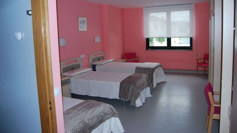 Interior de la residencia de Aspromor, equipada desde hace cinco años y sin uso