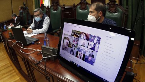 Pleno telemático de Ribeira