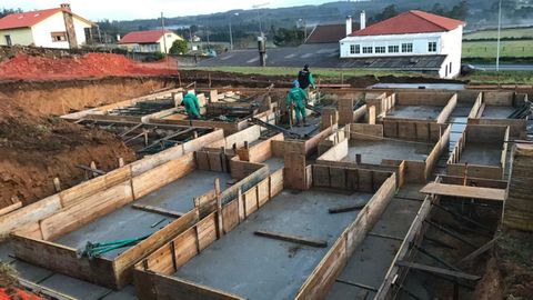 Obra de Construcciones Prieto Mouriz en el municipio de Moeche