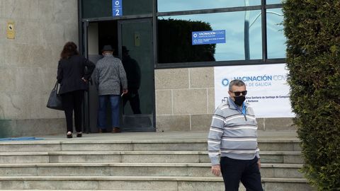La campaña de vacunación en el hospital de Barbanza se intensificará este fin de semana, con la segunda dosis a los mayores de 70 años
