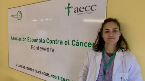 La psicóloga Alejandra Santos es la profesional que imparte el taller en Pontevedra