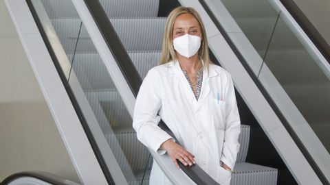 La directora de Atención Primaria del área de Ferrol Marina Pérez Tenreiro