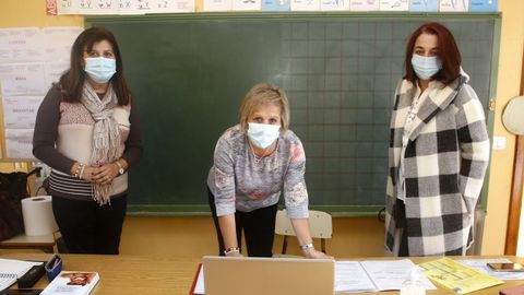 Orientadoras de Educando en Familia, un proxecto educativo que foi merecedor meses atrás dun importante Premio Agader