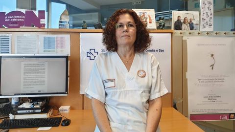 Marta Mosquera, supervisora de Medicina Preventiva del Chuac y coordinadora de vacunación en Expocoruña