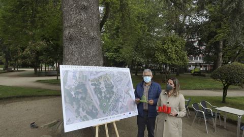 El parque de Rosalía celebra este año su centenario